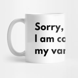 I am converting my van Mug